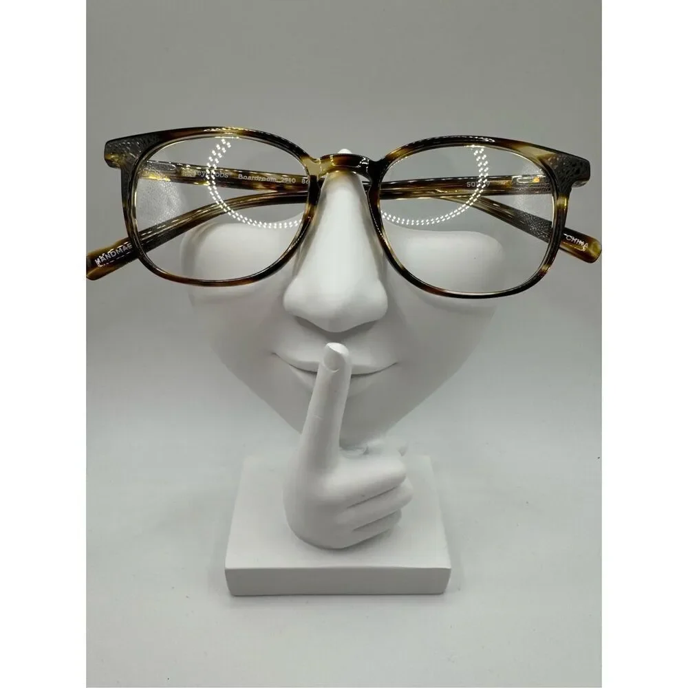 eyebobs Boardroom eyeglass frames brown pattern new without case